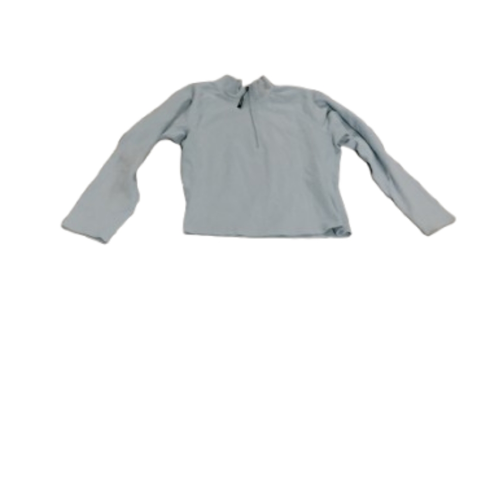 The North Face Women's Ice Blue Quarter Zip Pullover Sz S